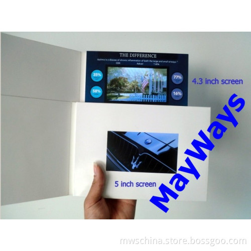 5 Inch Video Brochure